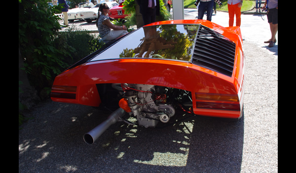 Fiat Abarth 2000 Scorpione prototype Pininfarina 1969 rear